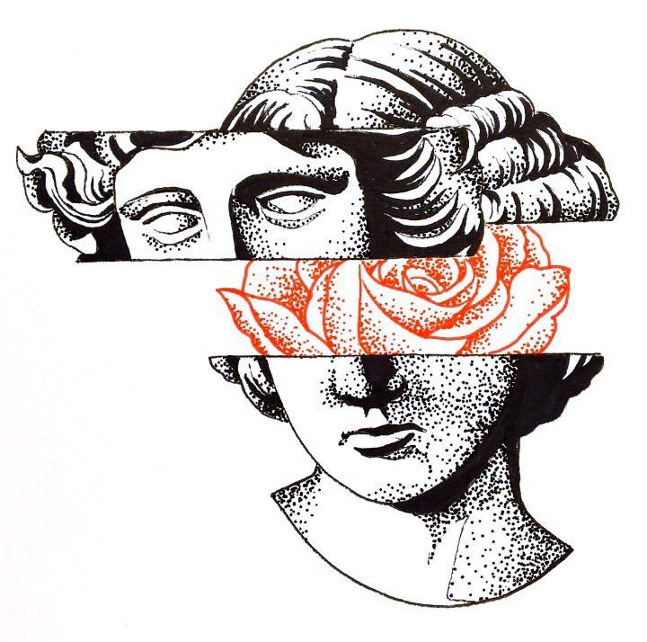 720x714 Eskizy Tatuagens Art, Art Drawings, Illustration Art