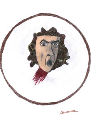 307x400 The Head Of Medusa
