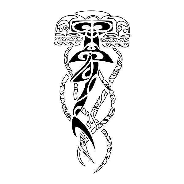 600x600 Polynesian Medusa Tattoos