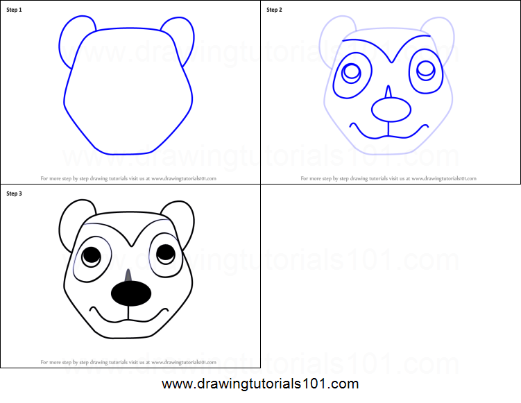 751x581 how to draw a meerkat face for kids printable step