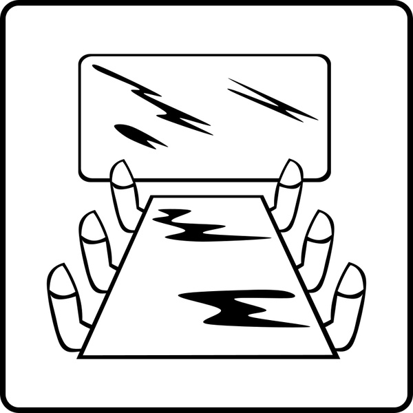 600x600 Hotel Icon Has Meeting Room Free Vector In Open Office Drawing