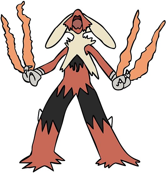 529x550 Mega Blaziken Posters