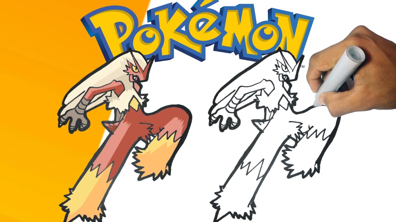 1280x720 Como Dibujar A Blaziken
