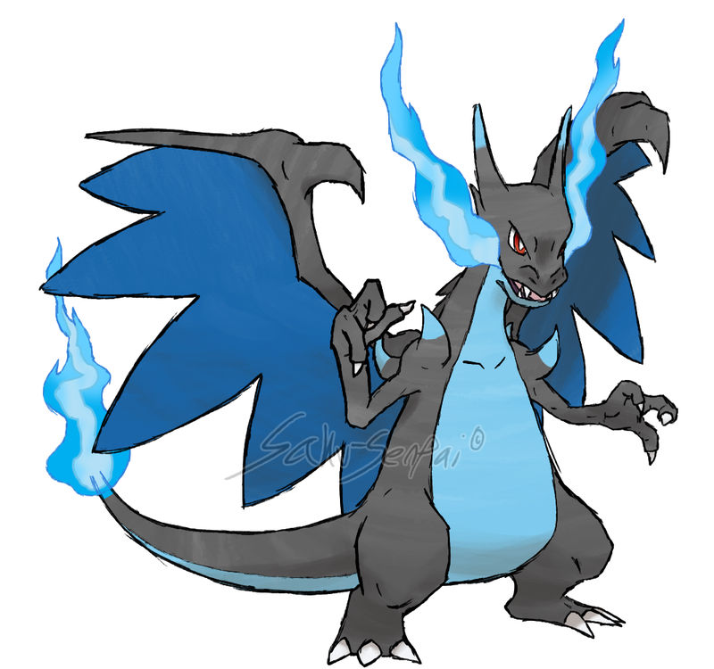 800x750 Draw'em All Challenge Mega Charizard X