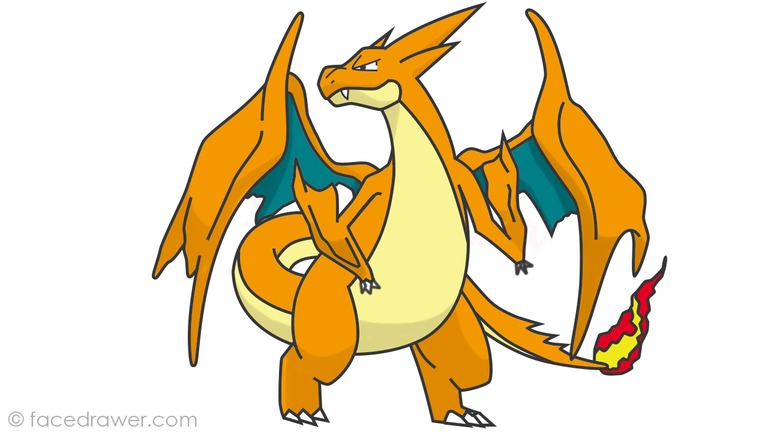 768x432 How To Draw Mega Charizard Y From Pokemon X Y Step