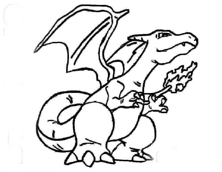 728x564 Mega Charizard Drawing Step