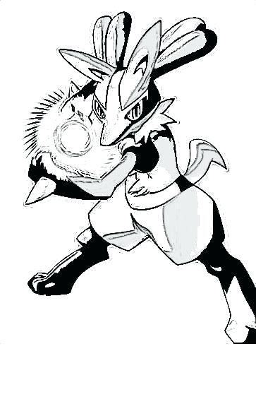 363x572 Drawing Lucario