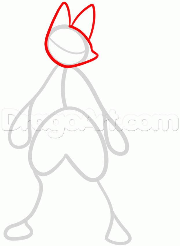 621x846 How To Draw Mega Lucario Step How To Draw Pokemon Drawings