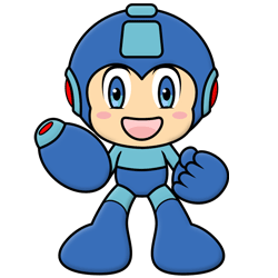 250x250 How To Draw Megaman From Capcom