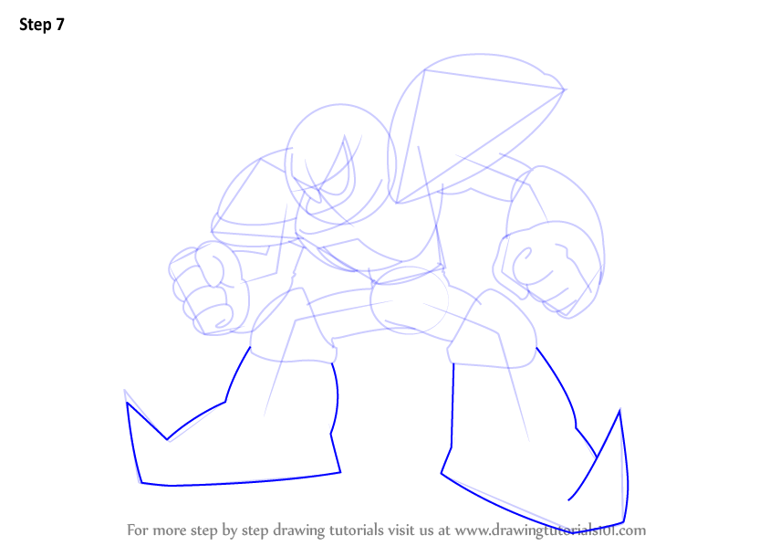 844x598 Learn How To Draw Punk From Mega Man