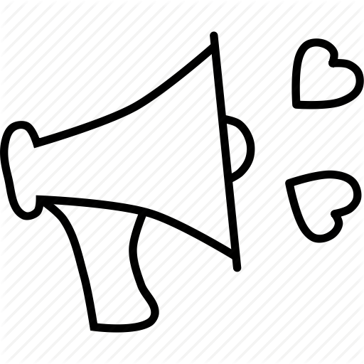 512x512 Collection Of Free Megaphone Drawing Doodle Download On Ui Ex