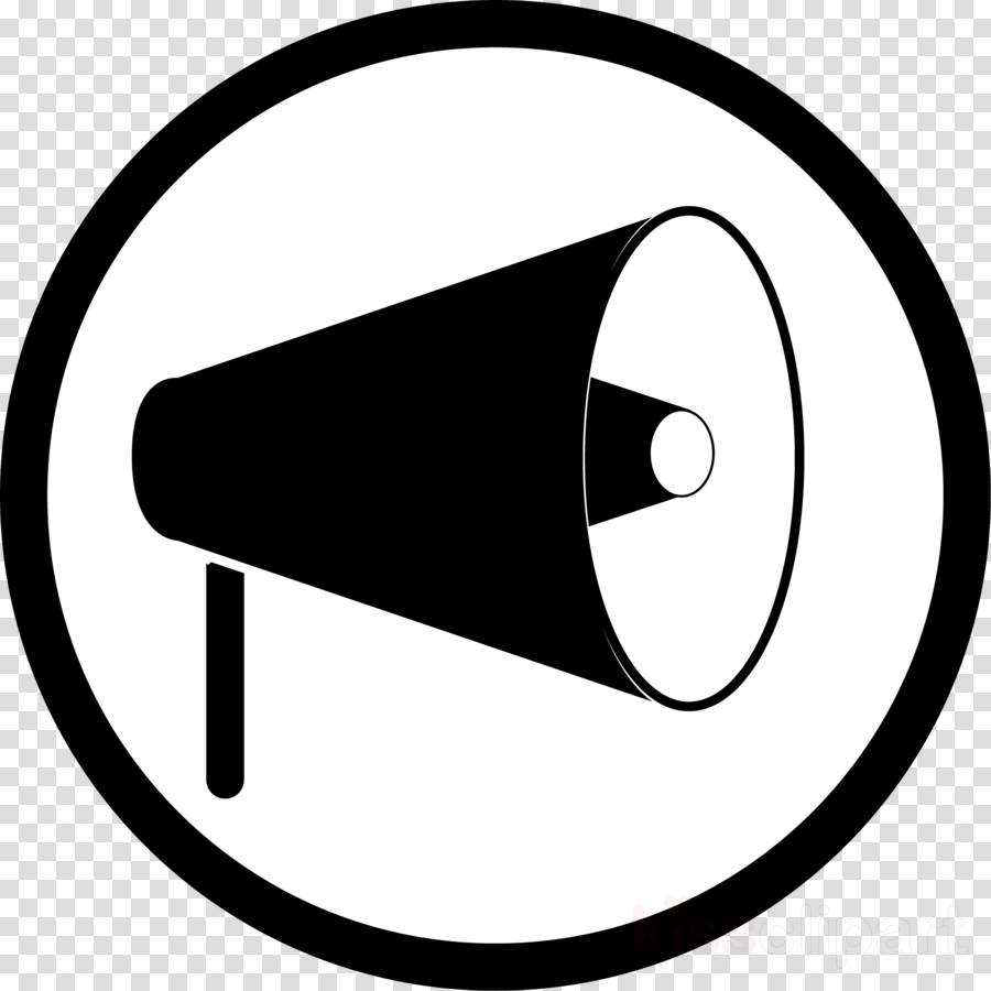 900x900 Megaphone, Drawing, Art, Transparent Png Image Clipart Free Download