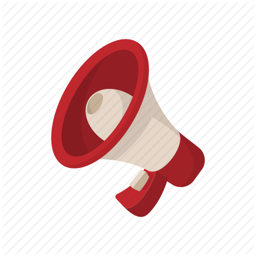 512x512 Megaphone, Illustration, Drawing, Transparent Png Image Clipart
