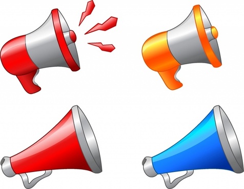 476x368 Megaphone Drawing Free Vector Download
