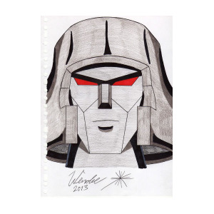 300x300 megatron drawing