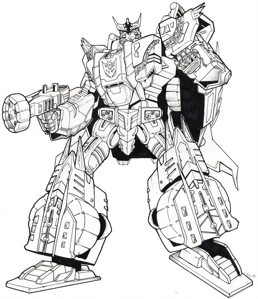 Megatron Drawing | Free download on ClipArtMag