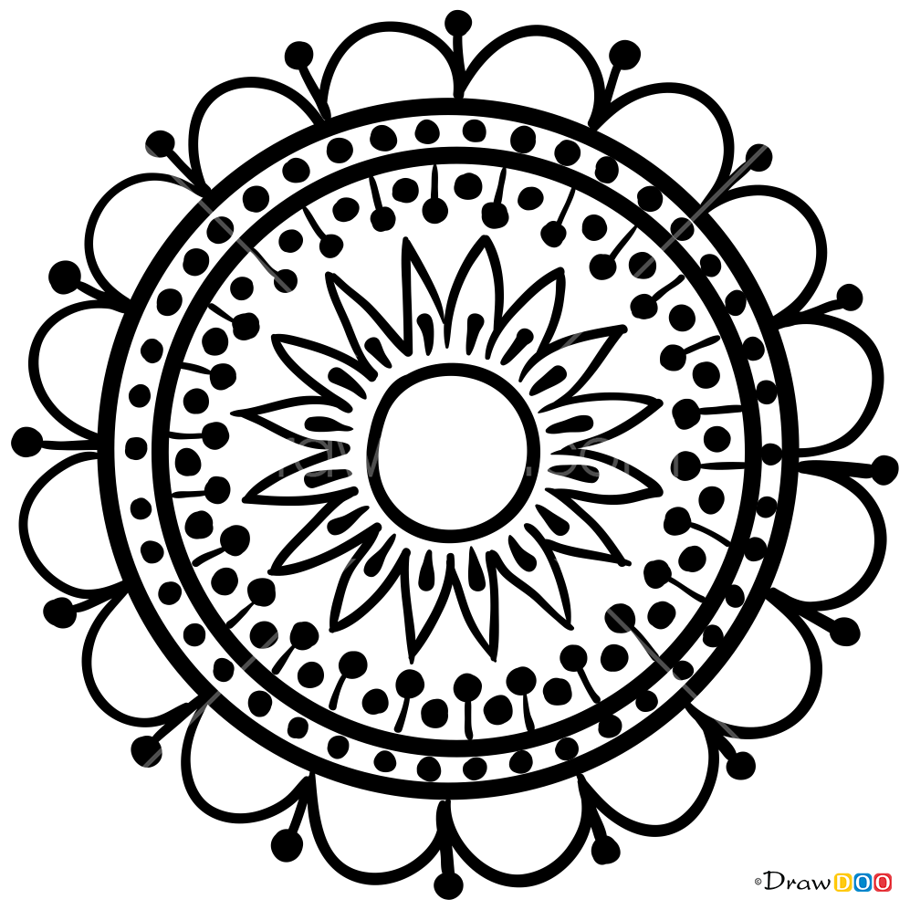 997x997 How To Draw Mehndi Element Tattoo Henna