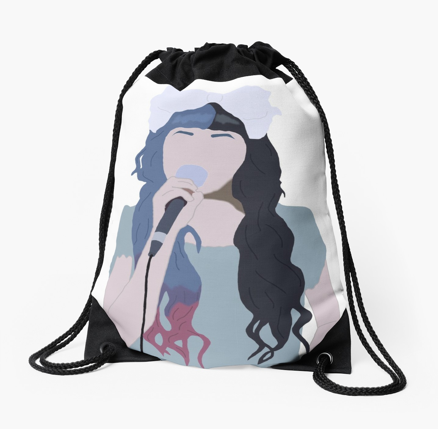 1435x1404 Melanie Martinez Drawing Drawstring Bag