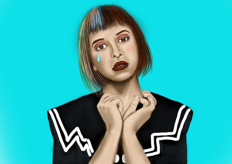 800x567 Learn How To Draw Melanie Martinez