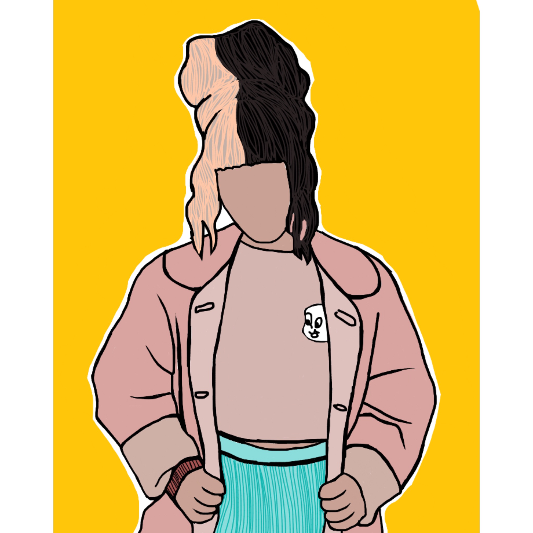 2048x2048 Faceless Melanie Martinez Melanie Martinez Drawing Coo