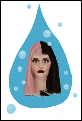 320x471 My Other Sketch Of Melanie Martinez, In Her 'soaptraining Wheels