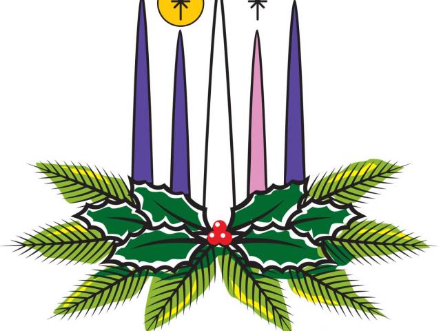 640x480 Melting Candle Clipart Flower Drawing