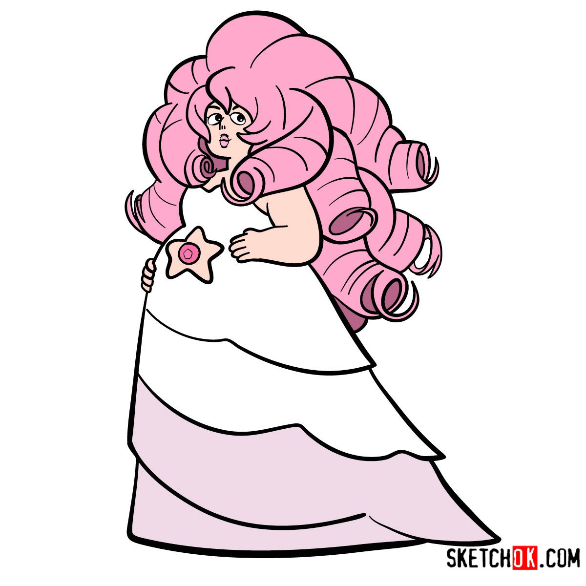1200x1200 huge collection of 'rose quartz drawing' download more than