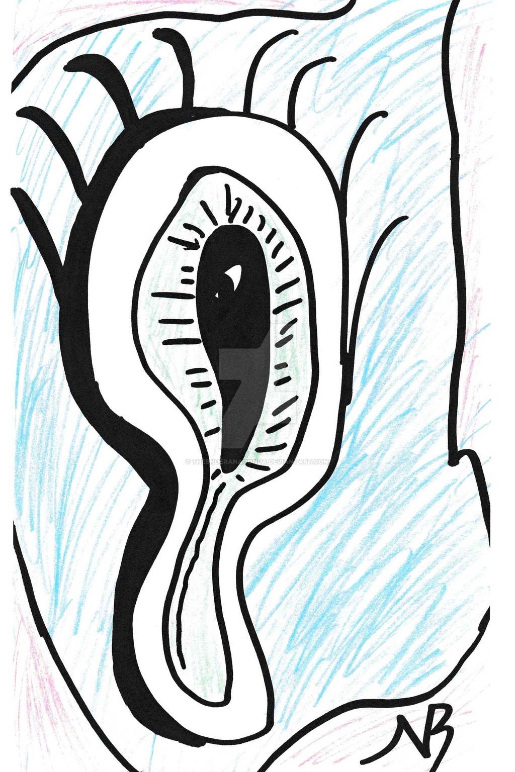 1024x1536 Melting Eyeball