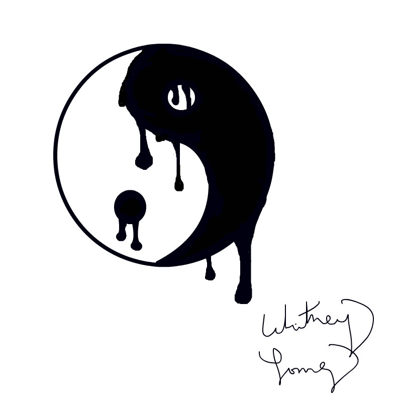 800x800 Melting Yin Yang An Abstract Speedpaint Drawing
