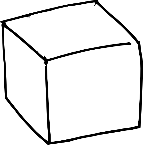 588x596 Melting Ice Block Clipart