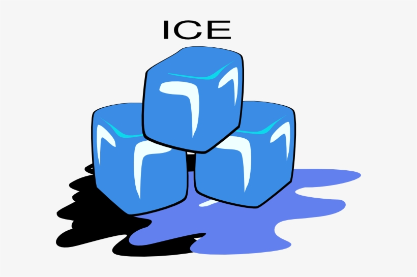 820x545 Melting Ice Cubes Drawing At Getdrawings