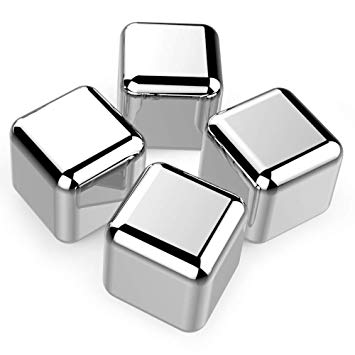 355x355 Ecosway Creative Stainless Steel Ice Cube,reusable Cooling Metal