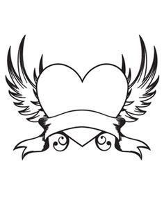 236x304 Memorial Winged Heart Jonathan Heart With Wings, Heart Tattoo