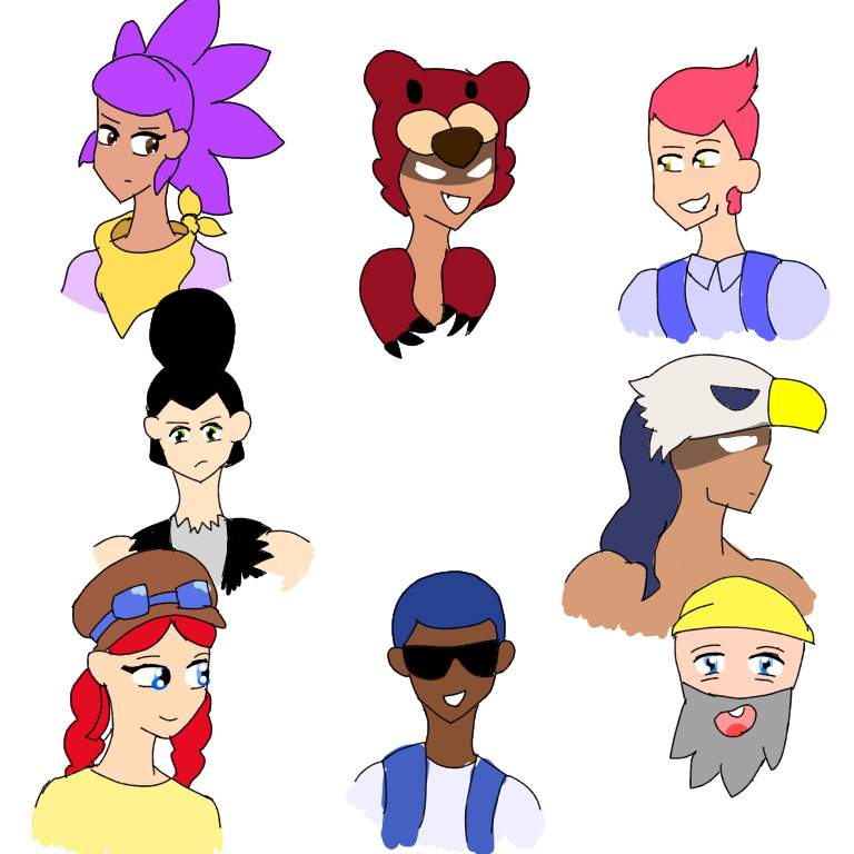 768x768 Drawing Brawlers From Memory Brawl Stars Amino