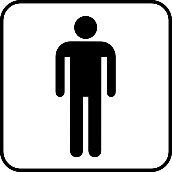 600x600 Mens Room Clip Art Free Vector In Open Office Drawing