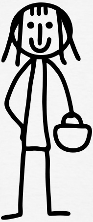 190x452 Stick Figure Kids Drawing Men's T Shirt Spreadshirt