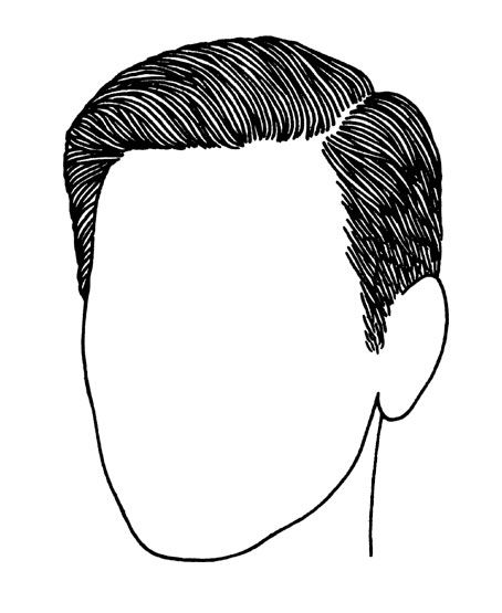 454x555 Classic Mens Haircut Hairstyle