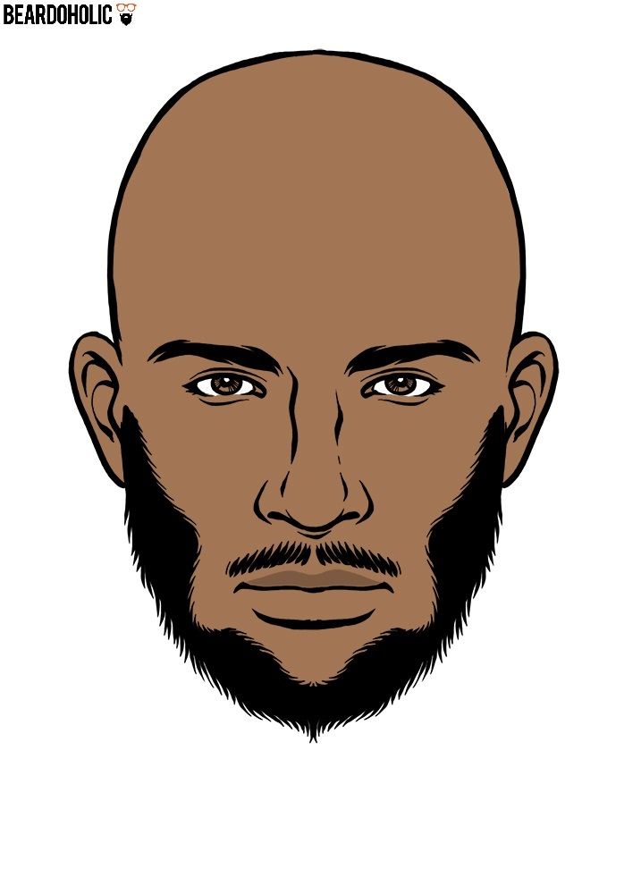 698x1000 Trendy And Popular Beard Styles For Black Men