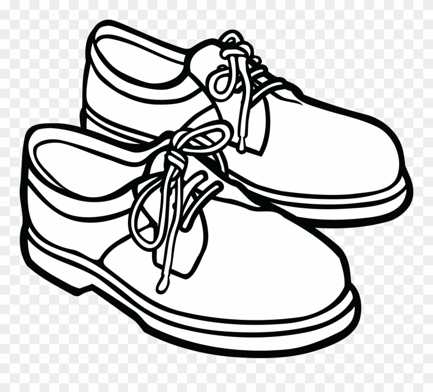 880x798 Free Clipart Of A Pair Of Mens Shoes
