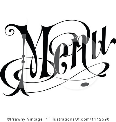 400x420 Vector Art Menu Clipart Drawing Gograph Pertaining