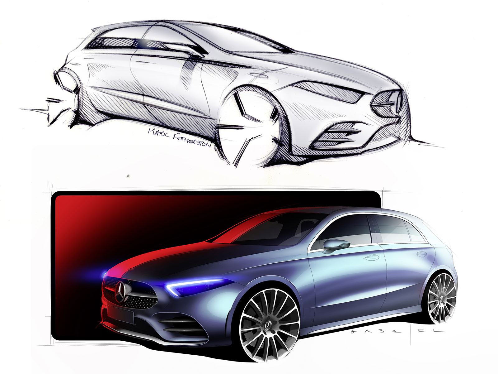 1600x1200 Mercedes Benz New A Class Design Gallery