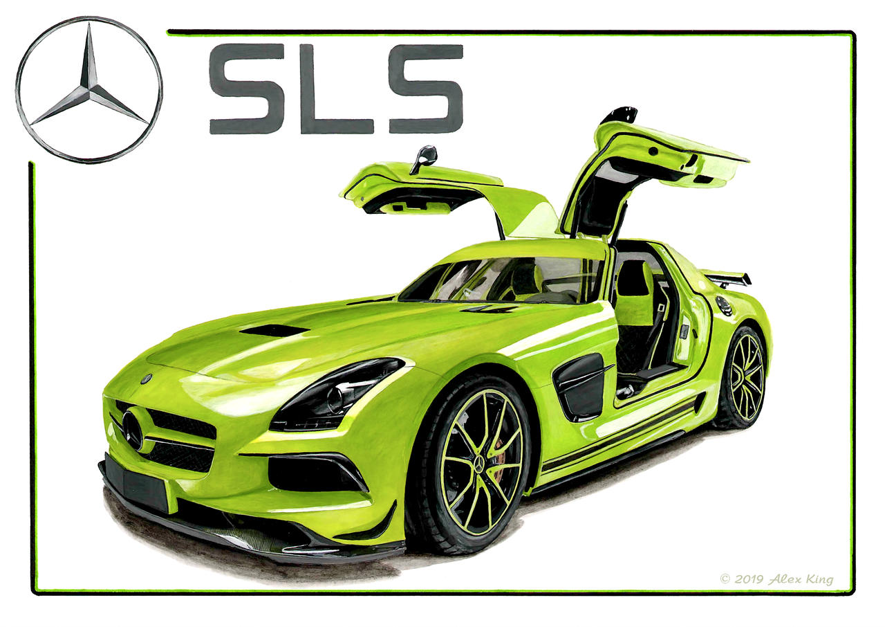 1280x906 Drawing, Sketch And Traditional Art On Mercedesbenzclub