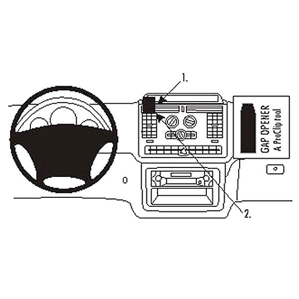 600x600 Brodit Proclip Mercedes Benz Vito