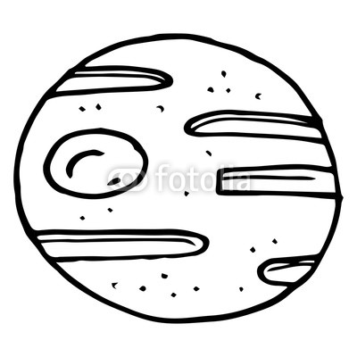 400x400 Planet Icon Vector Illustration Of Cartoon Planet, Mercury Hand