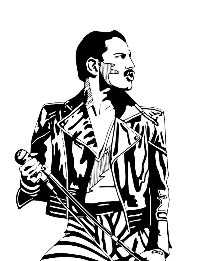 883x1104 The Legend Freddie Mercury Motg