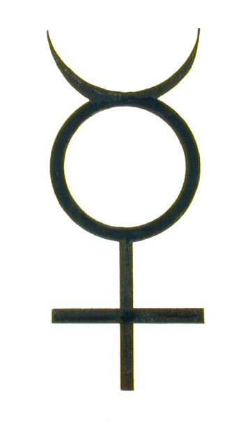 349x614 Mercury Symbol I Have Halfway Done On My Neck It's Not What You