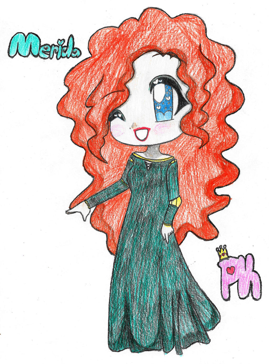 1024x1385 princess merida!