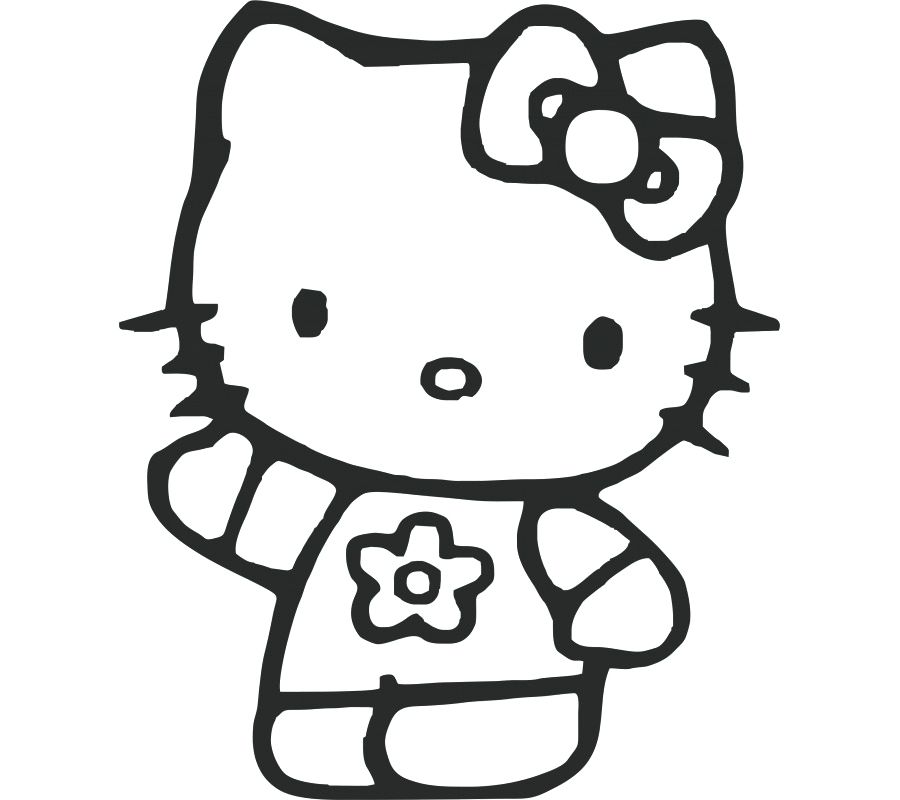 900x800 Hello Kitty Pictures For Coloring Hello Kitty Coloring Book