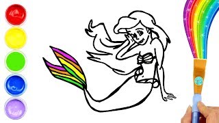 320x180 The Little Mermaid Drawing For Kids Videos