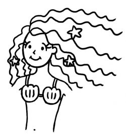 250x277 How To Draw A Mermaid Step